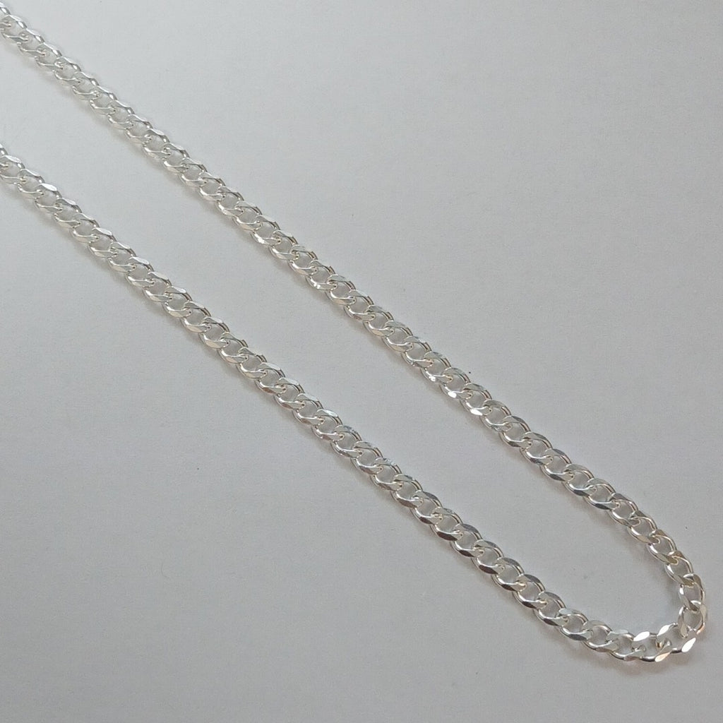 CADENA BARBADA PLATA .925 60 CM 9.22 GR (NUEVO)