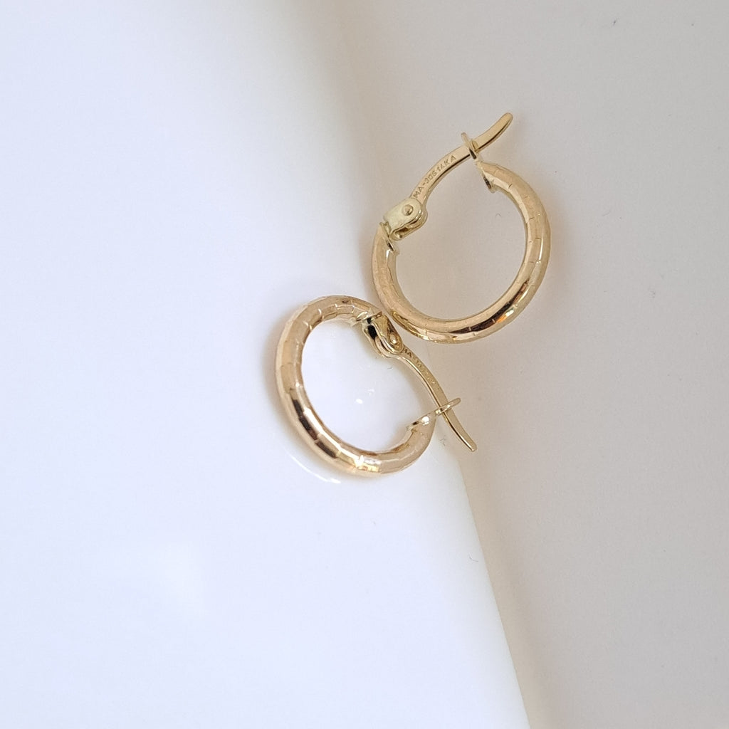 ARRACADAS ORO 14K 1.2 (NUEVO)