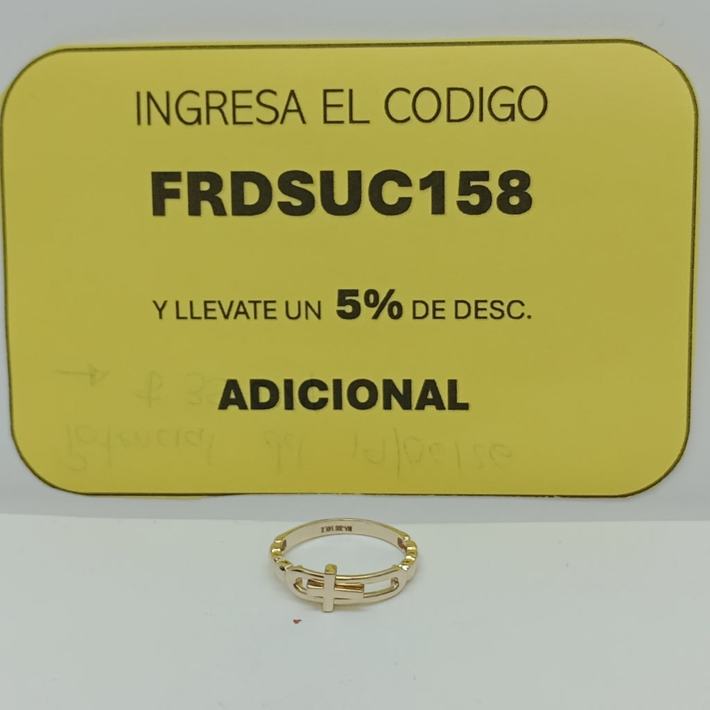 ANILLOS DAMA ORO 14K 2 (NUEVO)