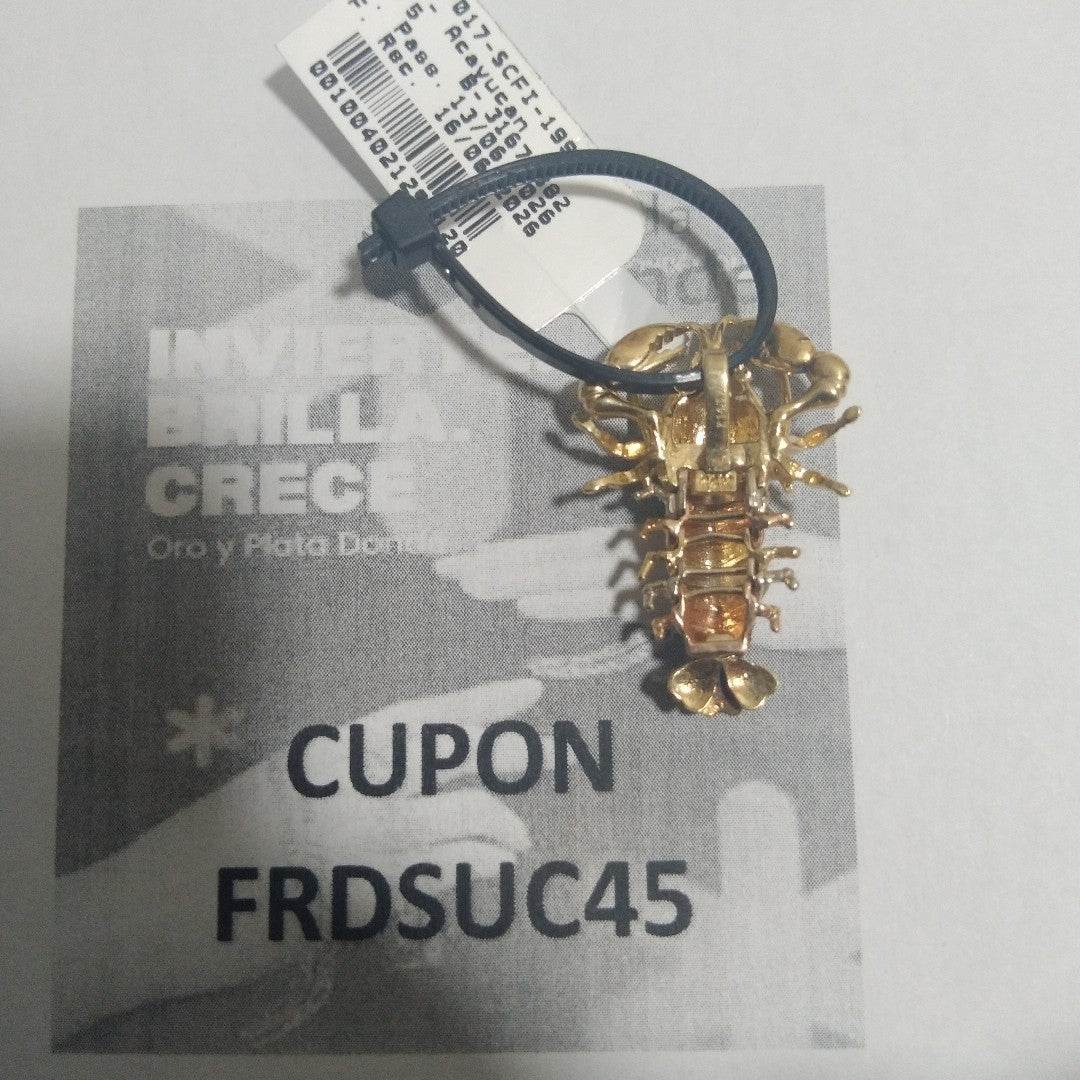 DIJE ORO,ORO COMBINADO 14 K 6,30 GRMS (SEMINUEVO)