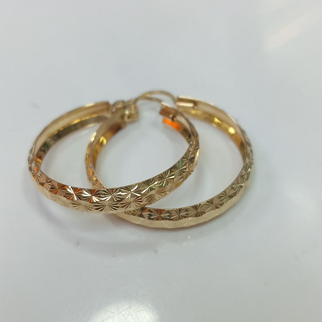 ARRACADAS PAR ORO 10 K 3.4 GRMS (SEMINUEVO)