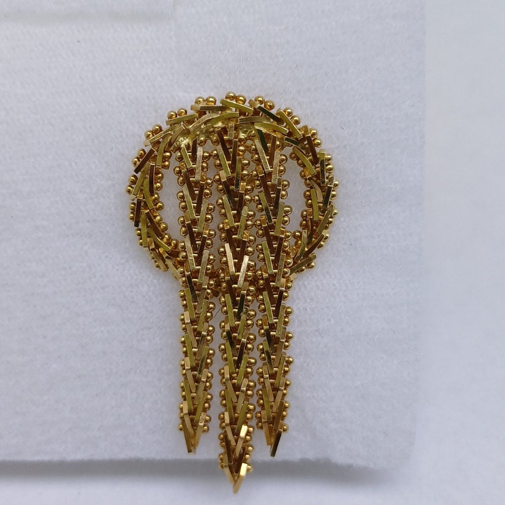 ARETES PAR ORO 18 K 18,80 GRMS (SEMINUEVO)