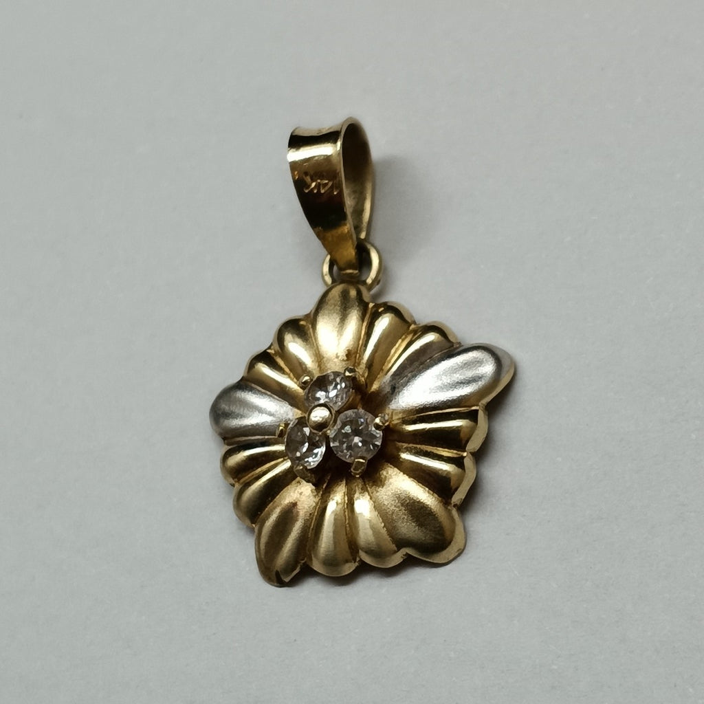DIJE ORO COMBINADO 14 K 1,20 GRMS (SEMINUEVO)