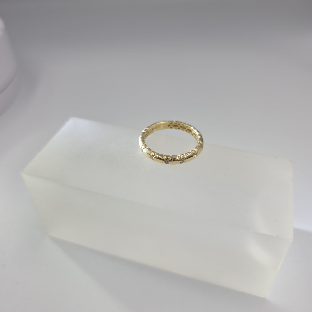 ANILLOS DAMA ORO 10K 2 (NUEVO)