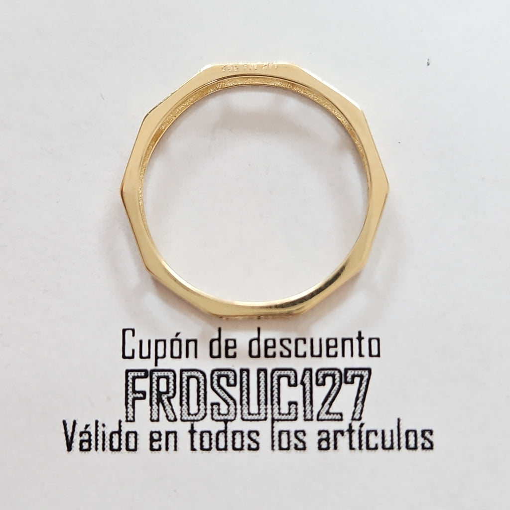 ANILLOS DAMA ORO 14K 0.9 (NUEVO)