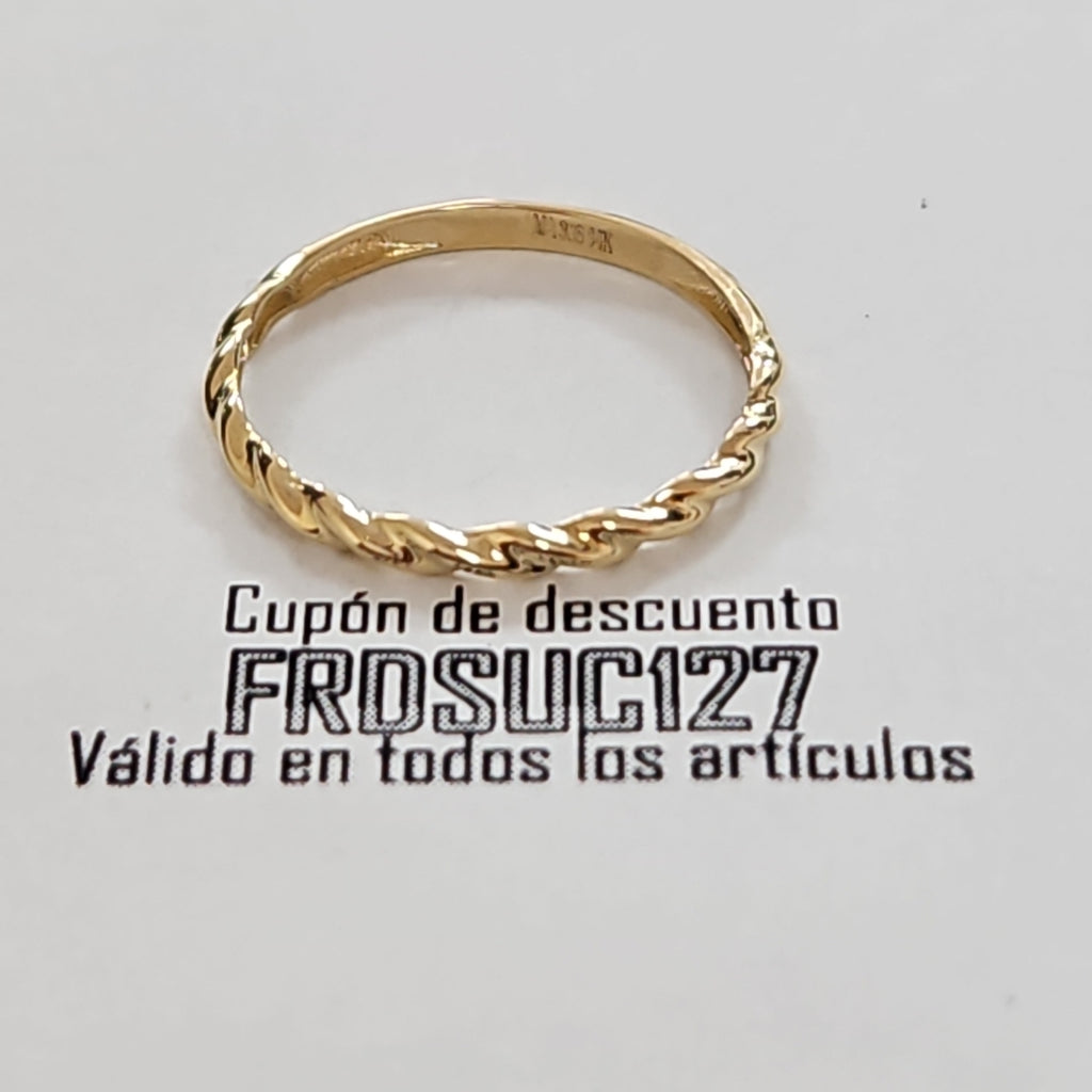 ANILLOS DAMA ORO 14K 0.9 (NUEVO)