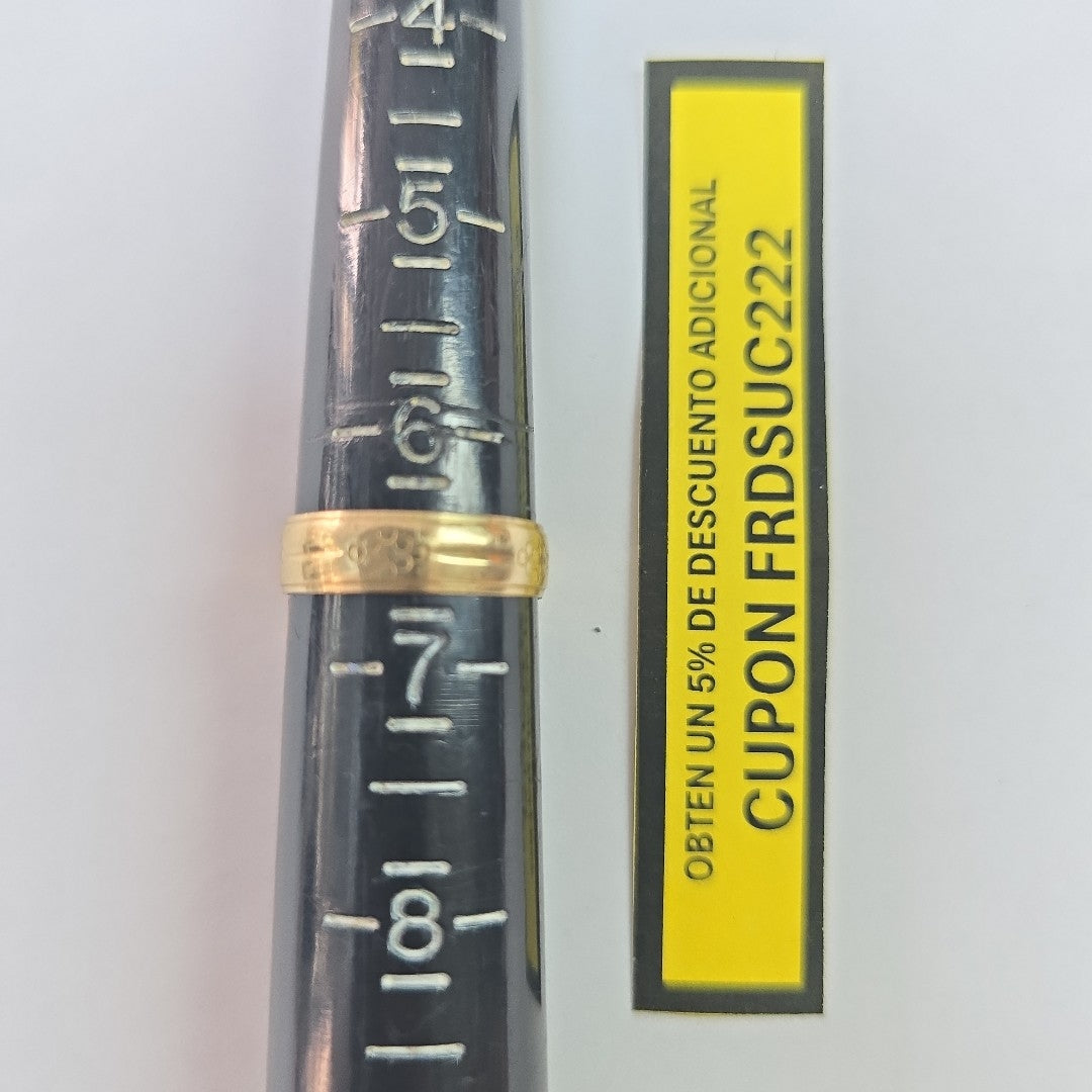ARGOLLA ORO 10 K 1.3 GRMS (SEMINUEVO)