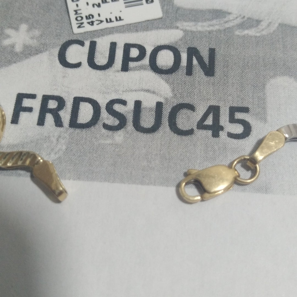 PULSERA ORO COMBINADO 14 K 4,70 GRMS (SEMINUEVO)