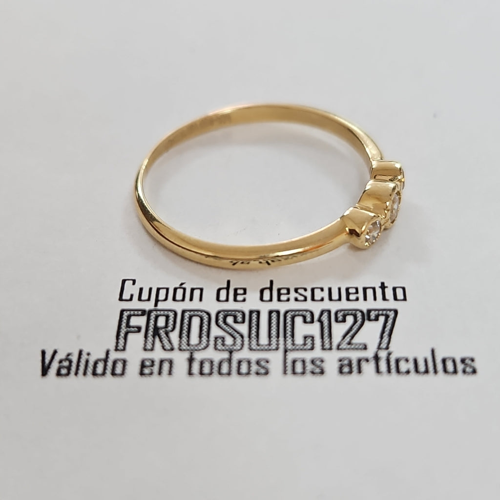ANILLOS DAMA ORO 14K 1.3 (NUEVO)