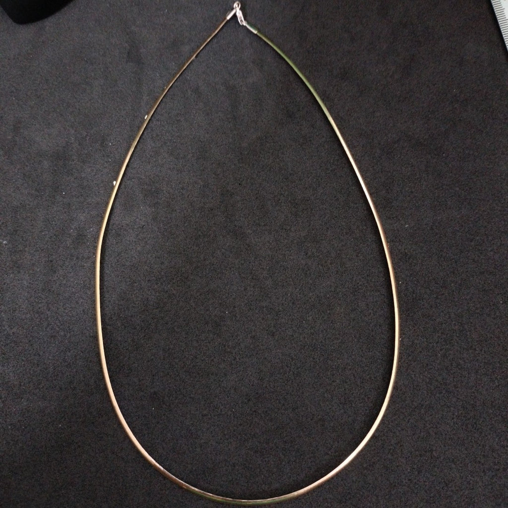 GARGANTILLA ORO, ORO COMBINADO 14 K 10 GRMS (SEMINUEVO)