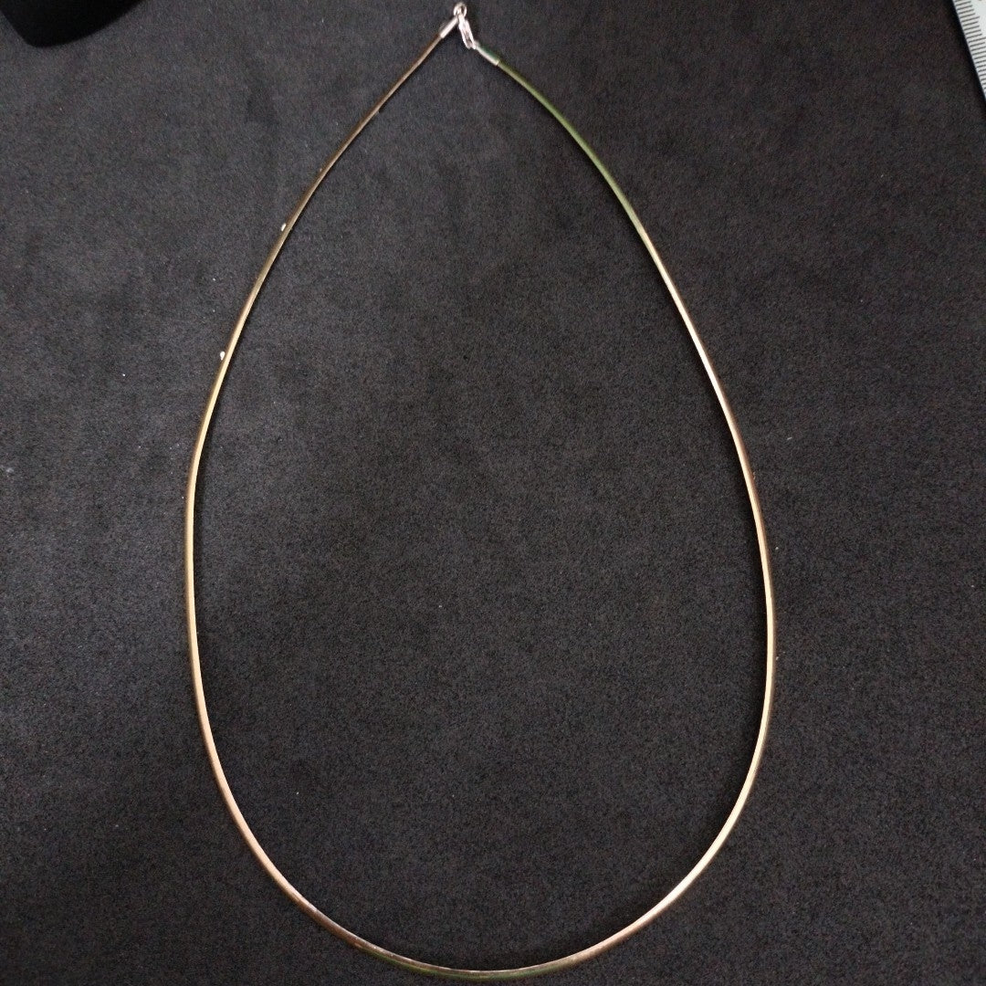 GARGANTILLA ORO, ORO COMBINADO 14 K 10 GRMS (SEMINUEVO)