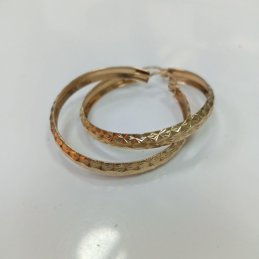 ARRACADAS PAR ORO 10 K 4.3 GRMS (SEMINUEVO)