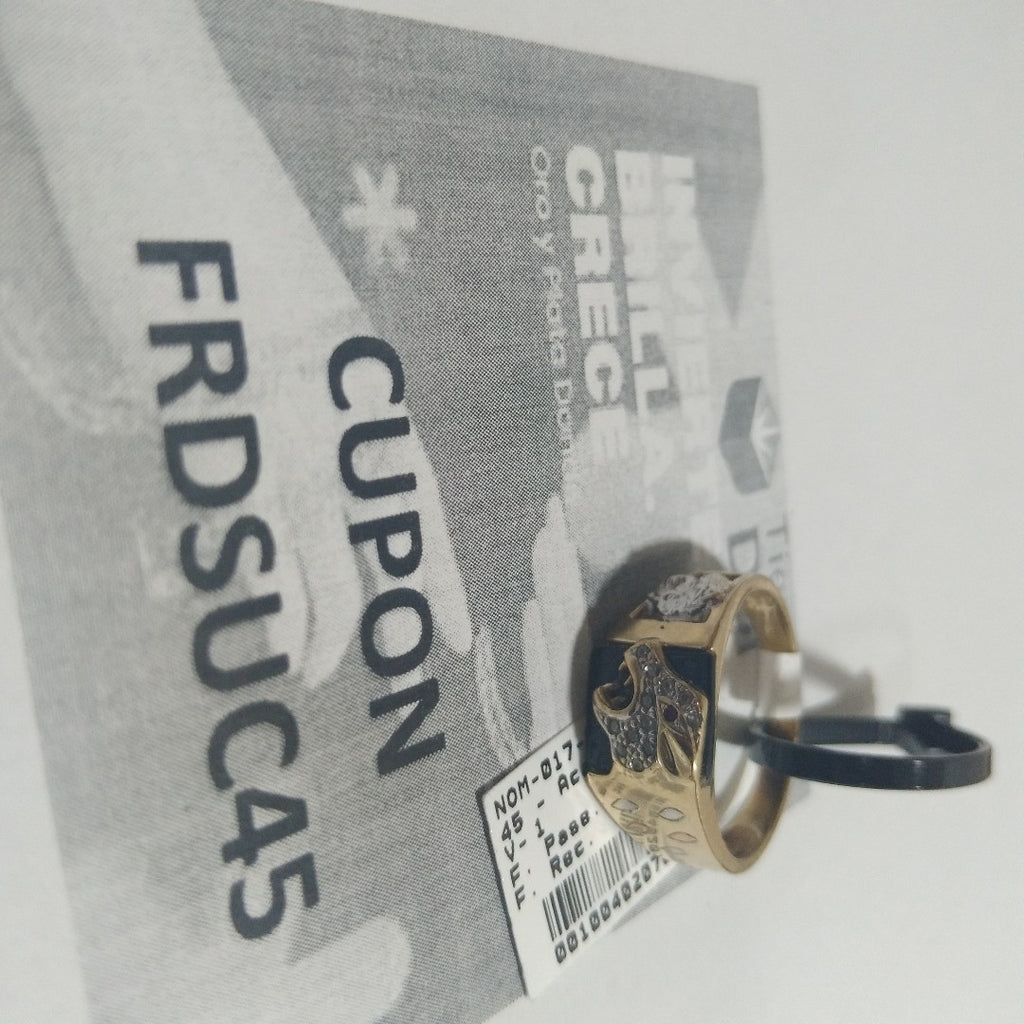 ANILLO ORO 10 K 4.1 GRMS (SEMINUEVO)