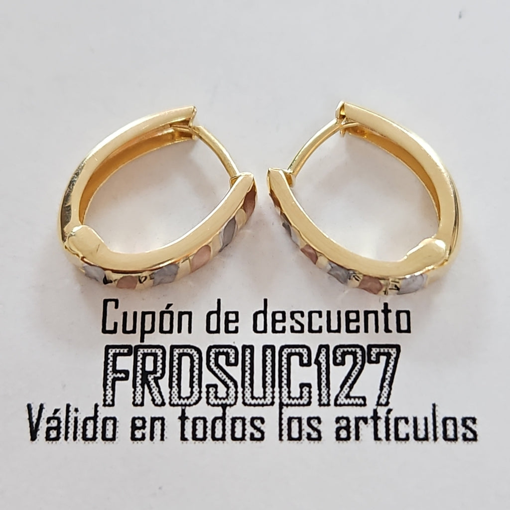 HUGGIES ORO 14K 1.1 (NUEVO)