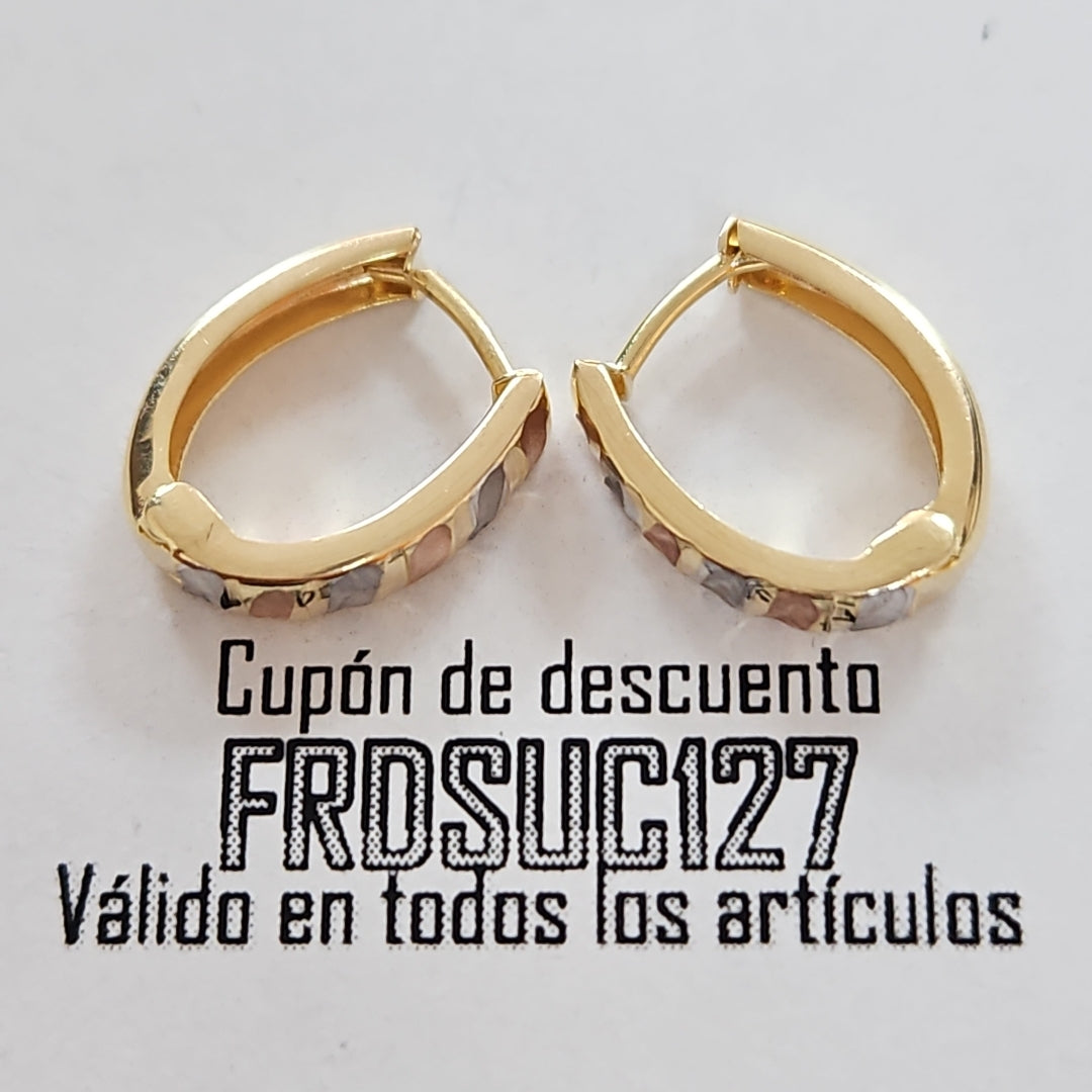 HUGGIES ORO 14K 1.1 (NUEVO)
