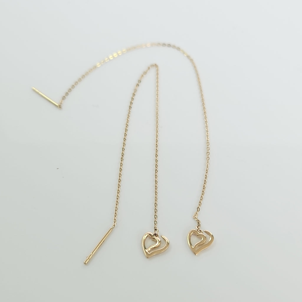 BROQUELES ORO 14K 1.1 (NUEVO)