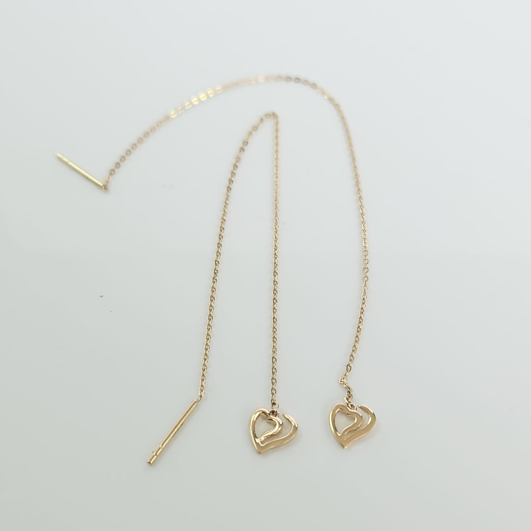 BROQUELES ORO 14K 1.1 (NUEVO)