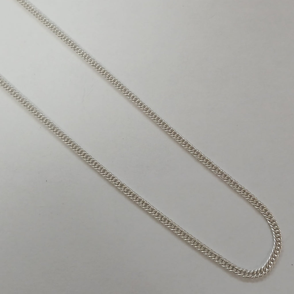 CADENA BARBADA PLATA .925 50 CM 4.12 GR (NUEVO)
