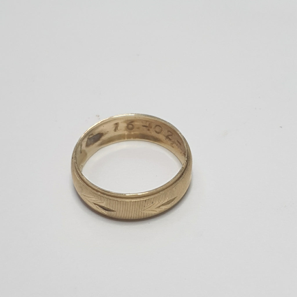 ARGOLLA ORO 10 K 1.7 GRMS (SEMINUEVO)