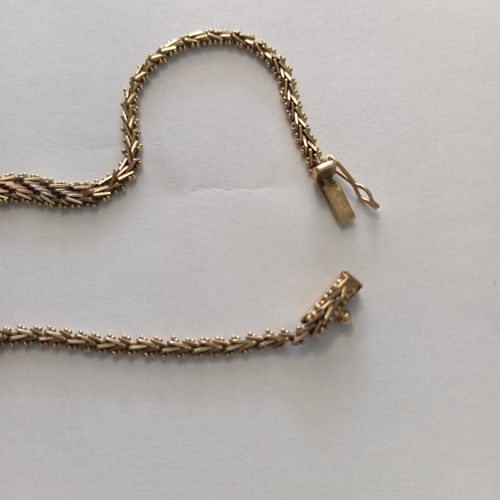 PULSERA ORO 14 K 6.8 GRMS (SEMINUEVO)