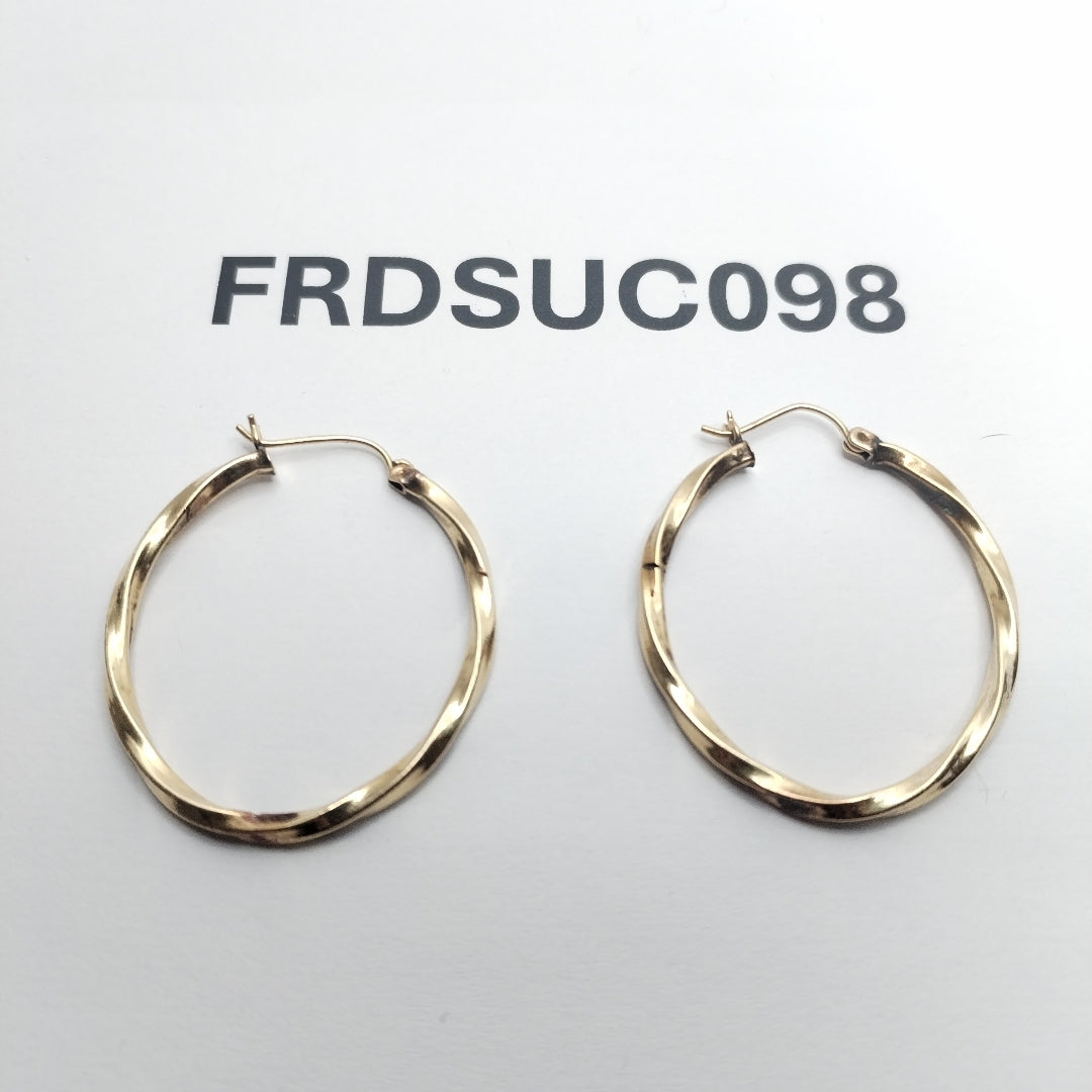 ARETES PAR ORO 10 K 2.6 GRMS (SEMINUEVO)