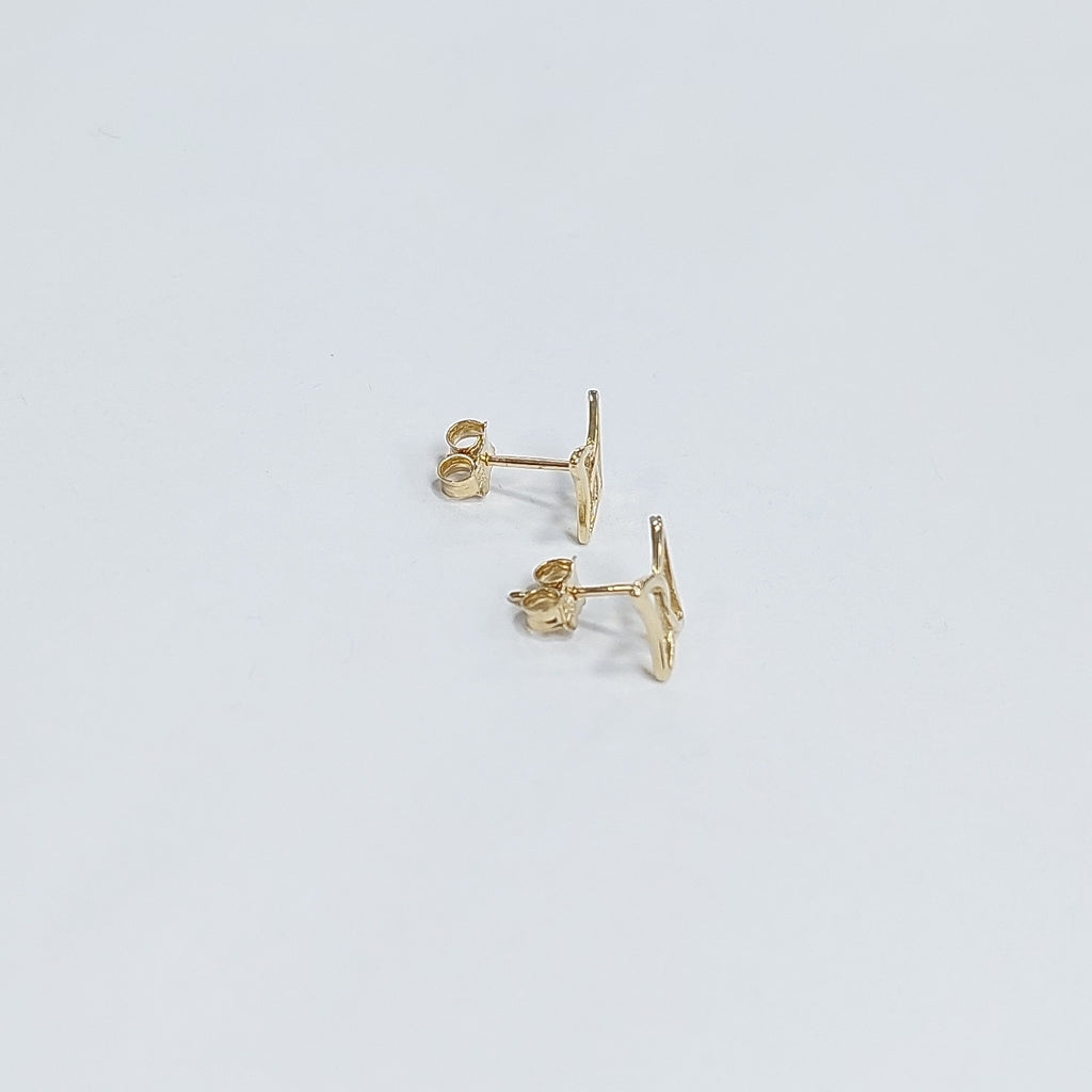 BROQUELES ORO 14K 1.2 (NUEVO)