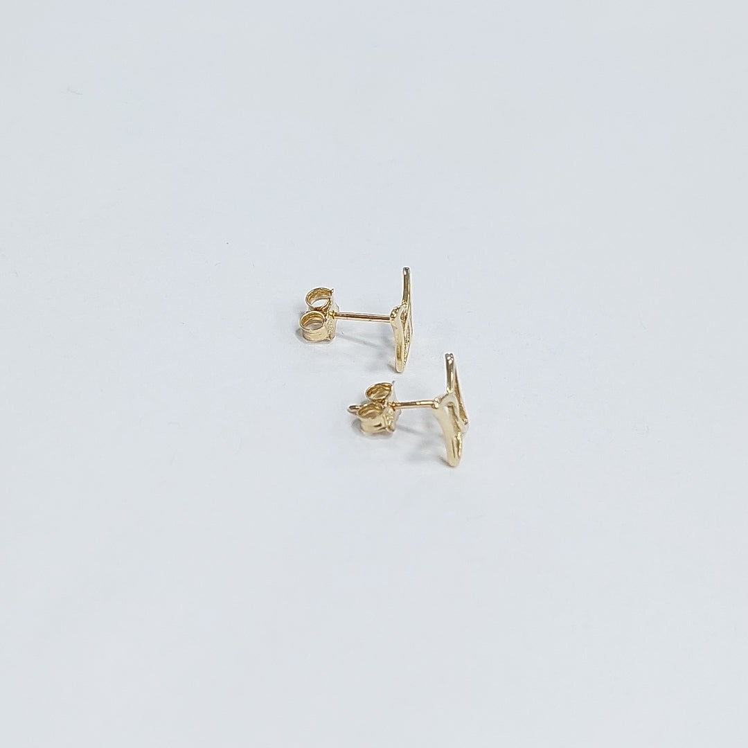 BROQUELES ORO 14K 1.2 (NUEVO)