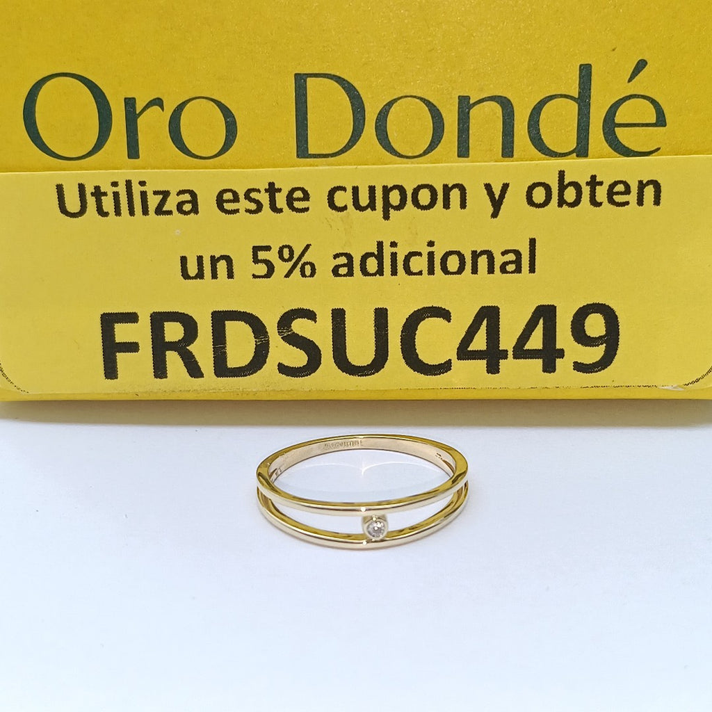 ANILLOS DAMA ORO 14K 1.8 (NUEVO)