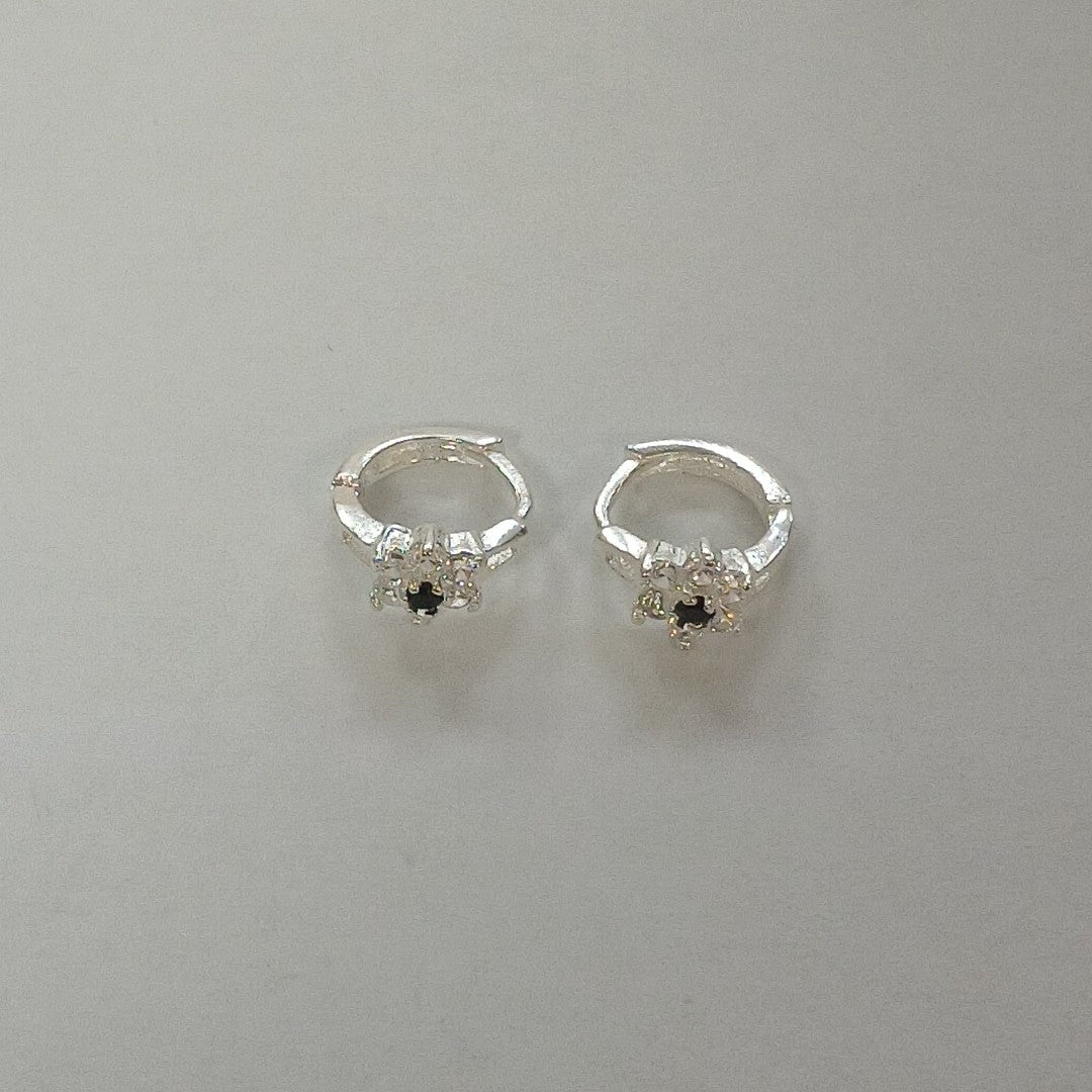ARRACADAS C/CIRCONIAS PLATA .925 1.6 GR (NUEVO)
