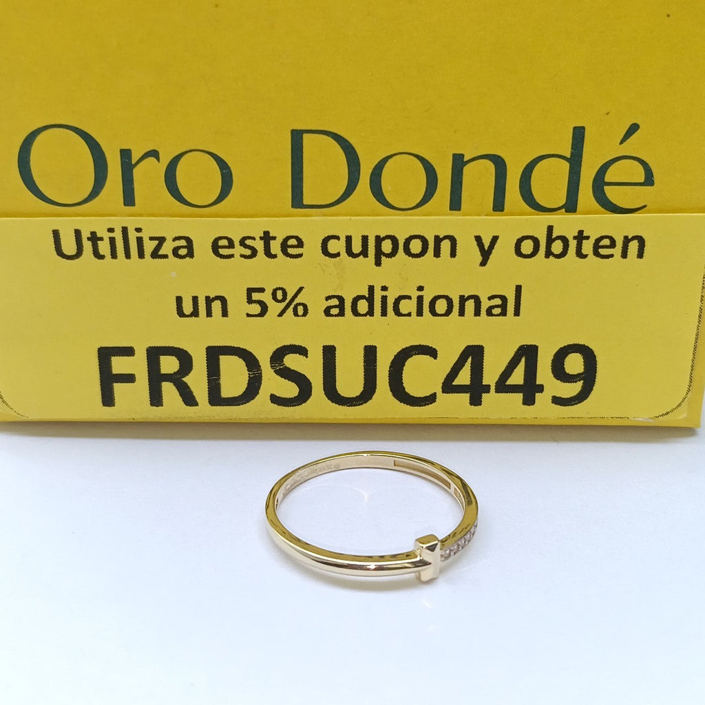 ANILLOS DAMA ORO 14K 1.5 (NUEVO)