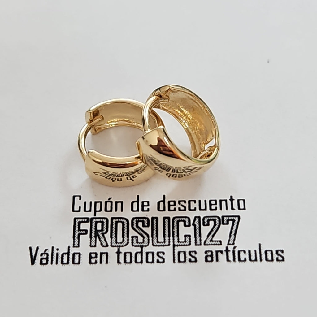 HUGGIES ORO 14K 1.6 (NUEVO)