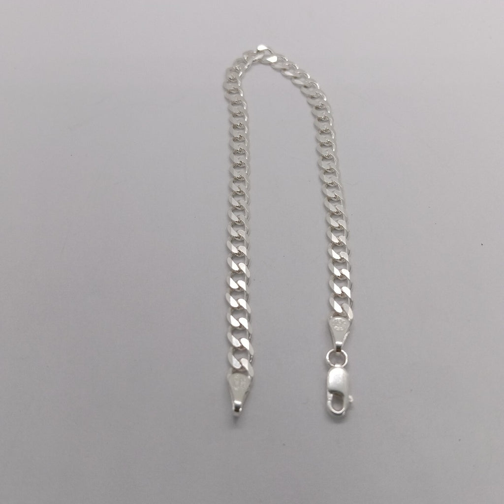 PULSERA BARBADA PLATA .925 21 CM 6.93 GR (NUEVO)