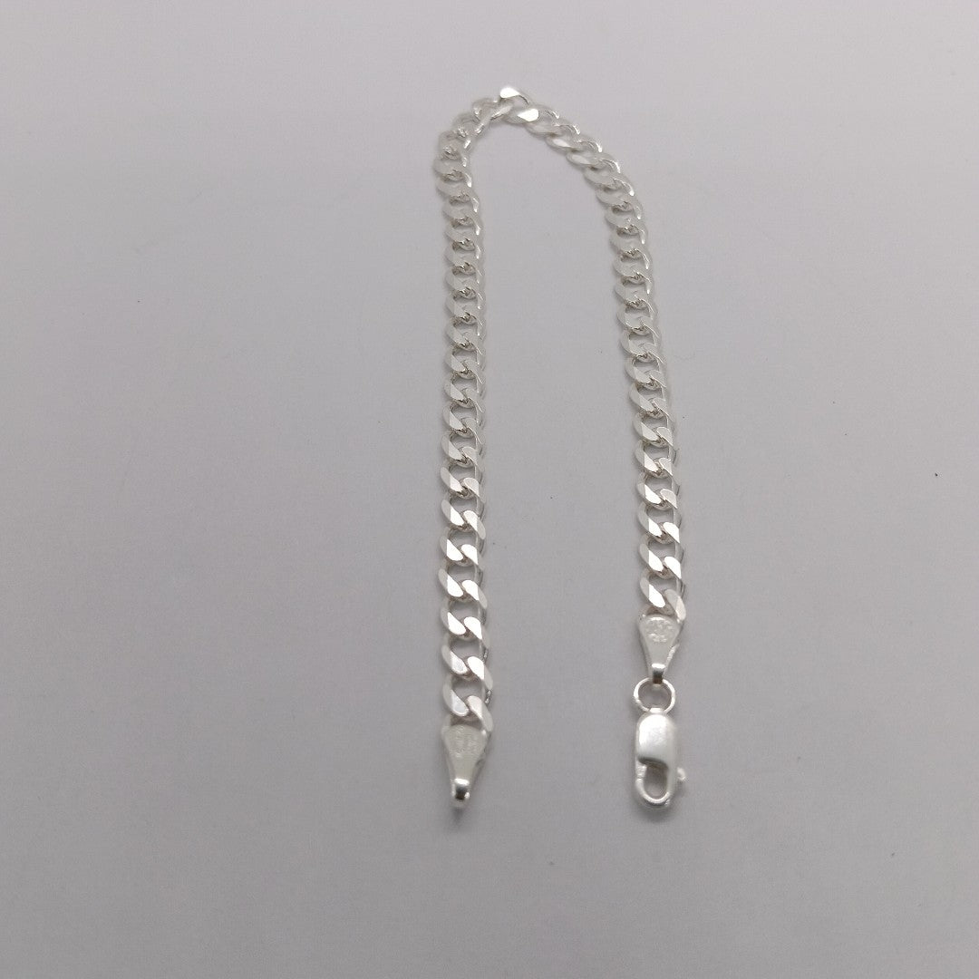 PULSERA BARBADA PLATA .925 21 CM 6.93 GR (NUEVO)