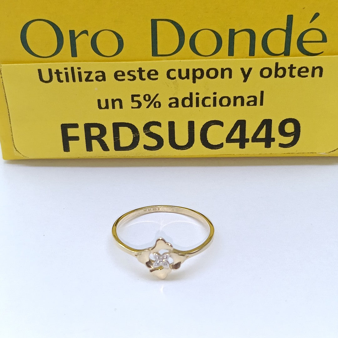 ANILLOS DAMA ORO 14K 1.3 (NUEVO)
