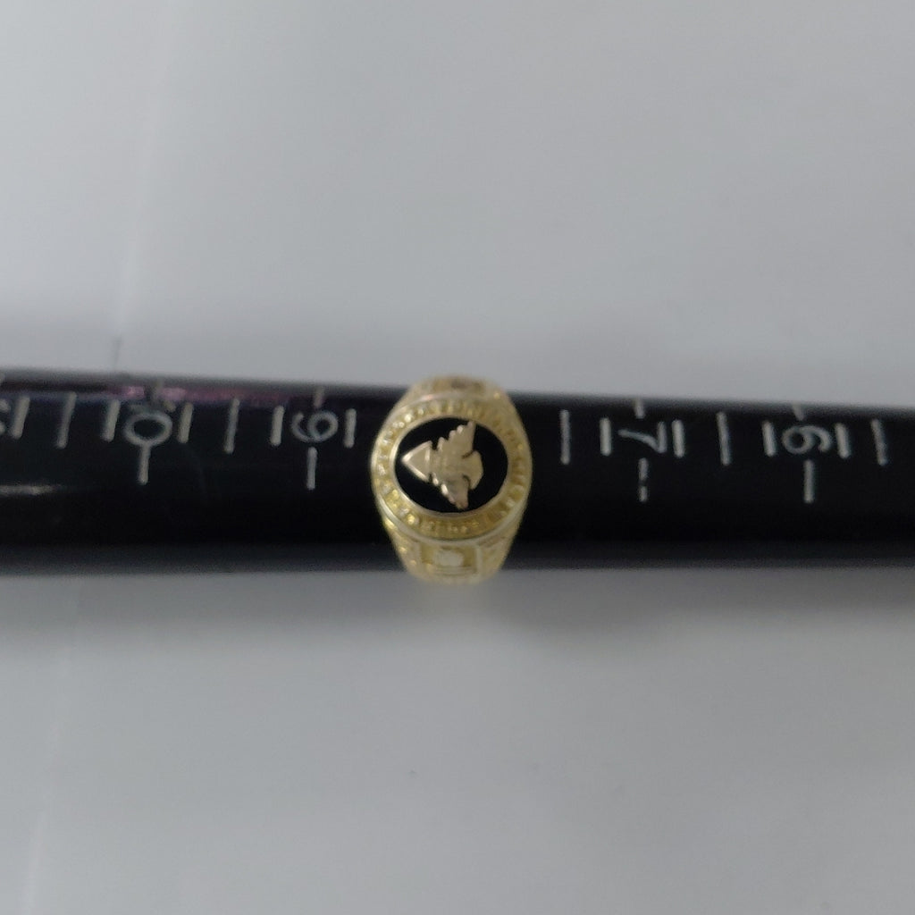 ANILLO DE GRADUACIÓN ORO 8 K 9,90 GRMS (SEMINUEVO)