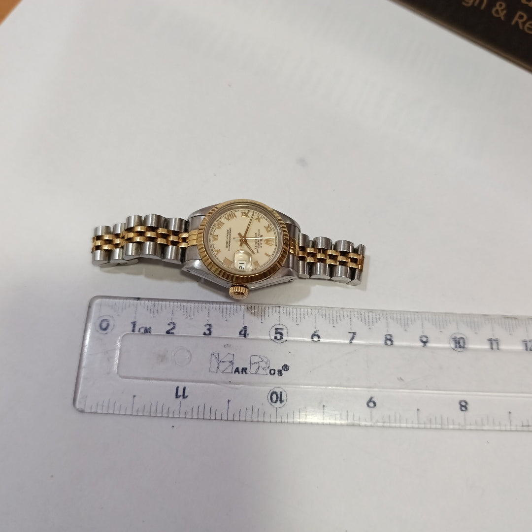 RELOJ DAMA OYSTER PERPETUAL DATE JUST 69173 (SEMINUEVO)
