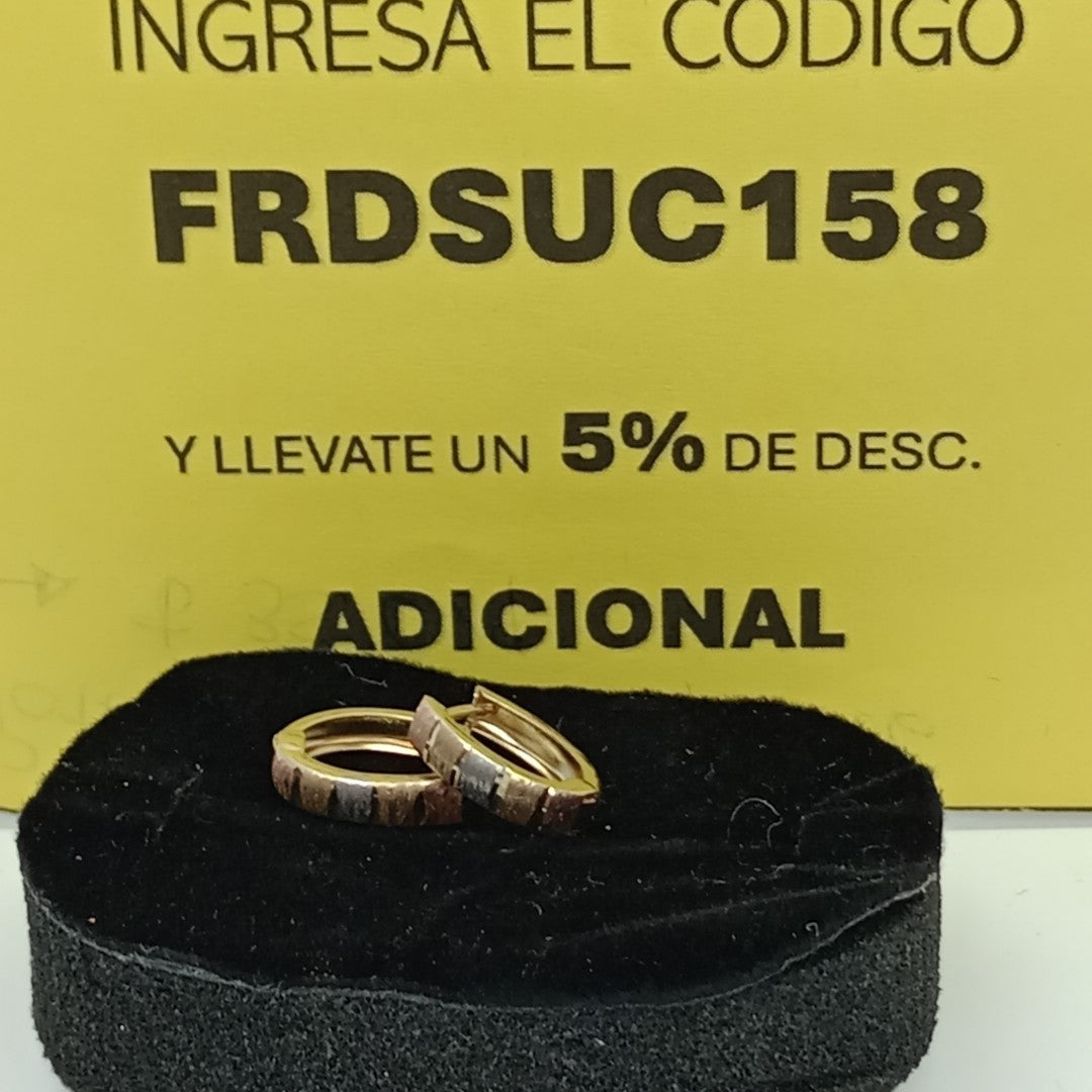 HUGGIES ORO 14K 1.1 (NUEVO)