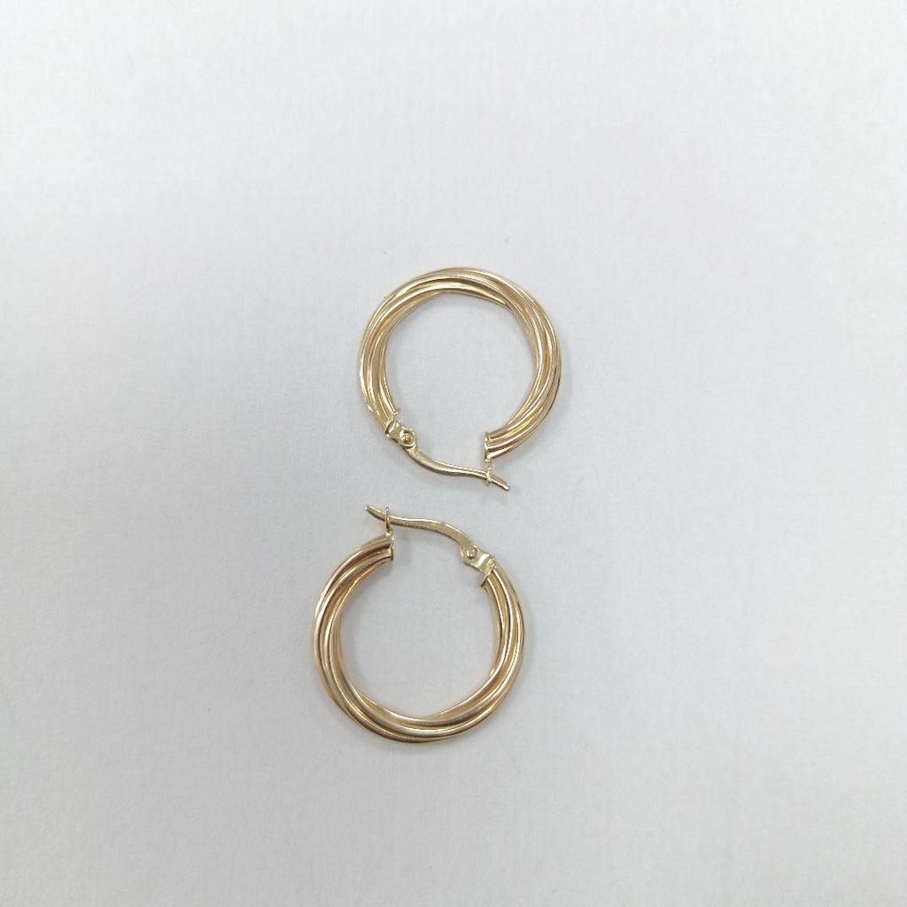 ARRACADAS ORO 14K 1.5 (NUEVO)