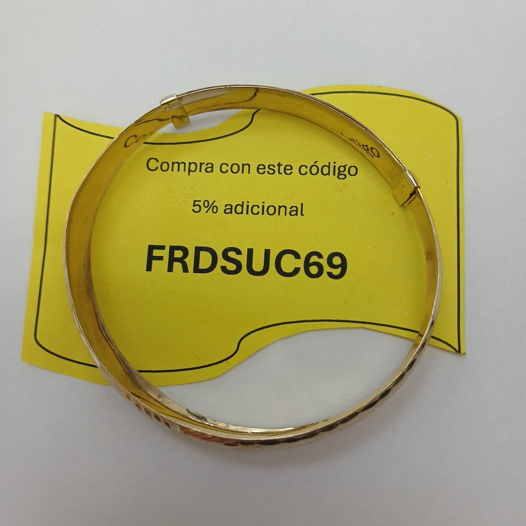 PULSERA ORO 10 K 9.5 GRMS (SEMINUEVO)