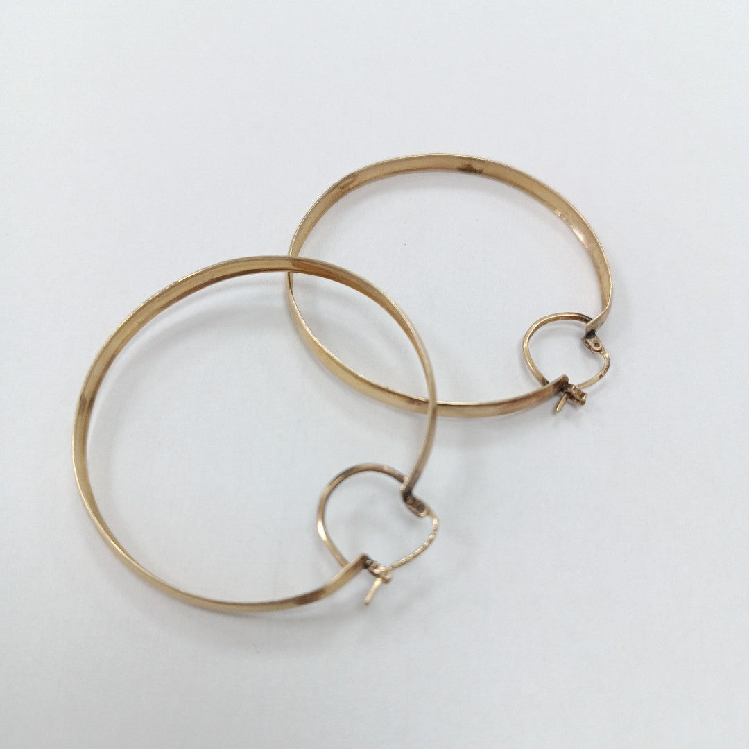 ARRACADAS PAR ORO 14 K 8.9 GRMS (SEMINUEVO)