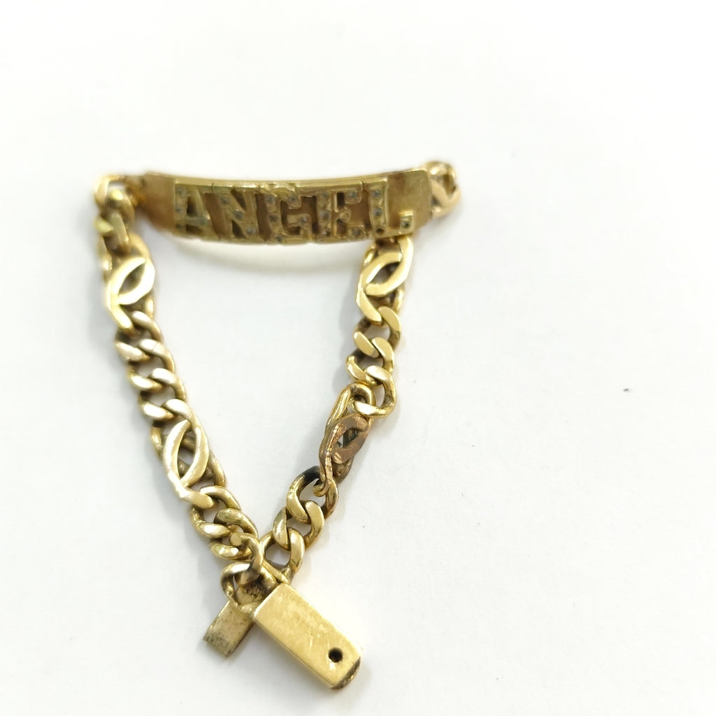 ESCLAVA ORO 14 K 10.5 GRMS (SEMINUEVO)