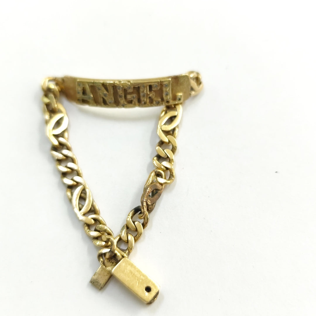 ESCLAVA ORO 14 K 10.5 GRMS (SEMINUEVO)