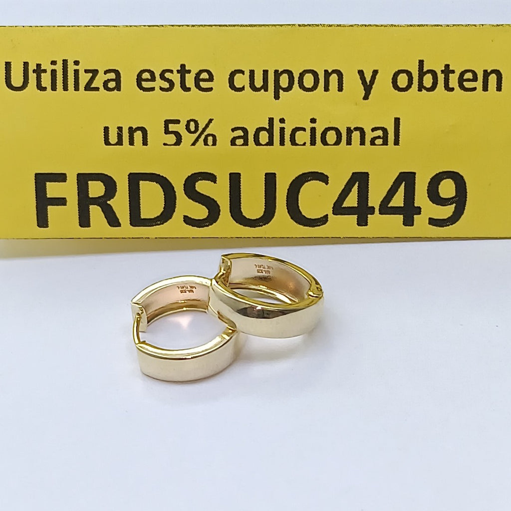 HUGGIES ORO 14K 1.8 (NUEVO)