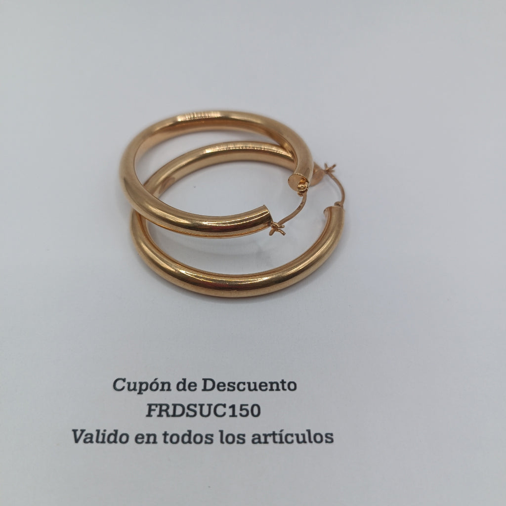 ARRACADAS PAR ORO 14 K 6,80 GRMS (SEMINUEVO)