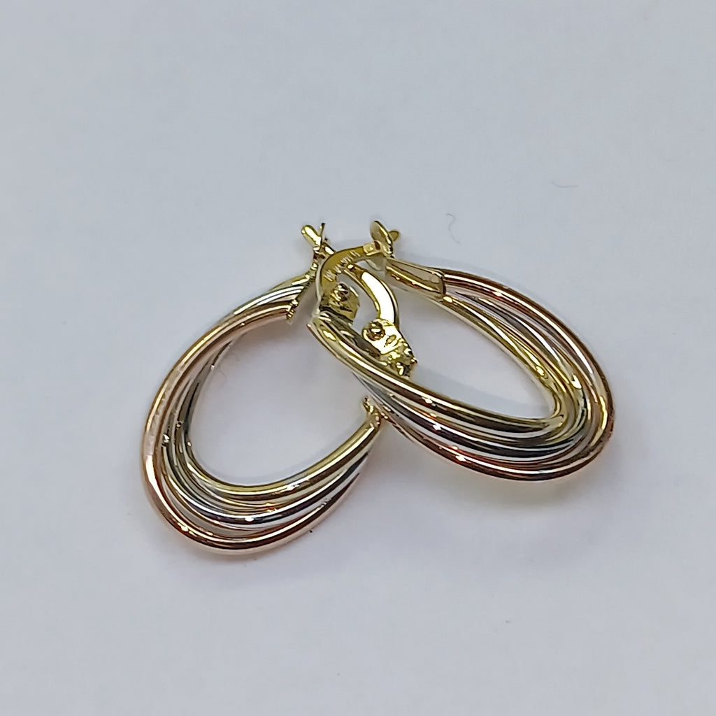 ARRACADAS ORO 14K 1.5 (NUEVO)