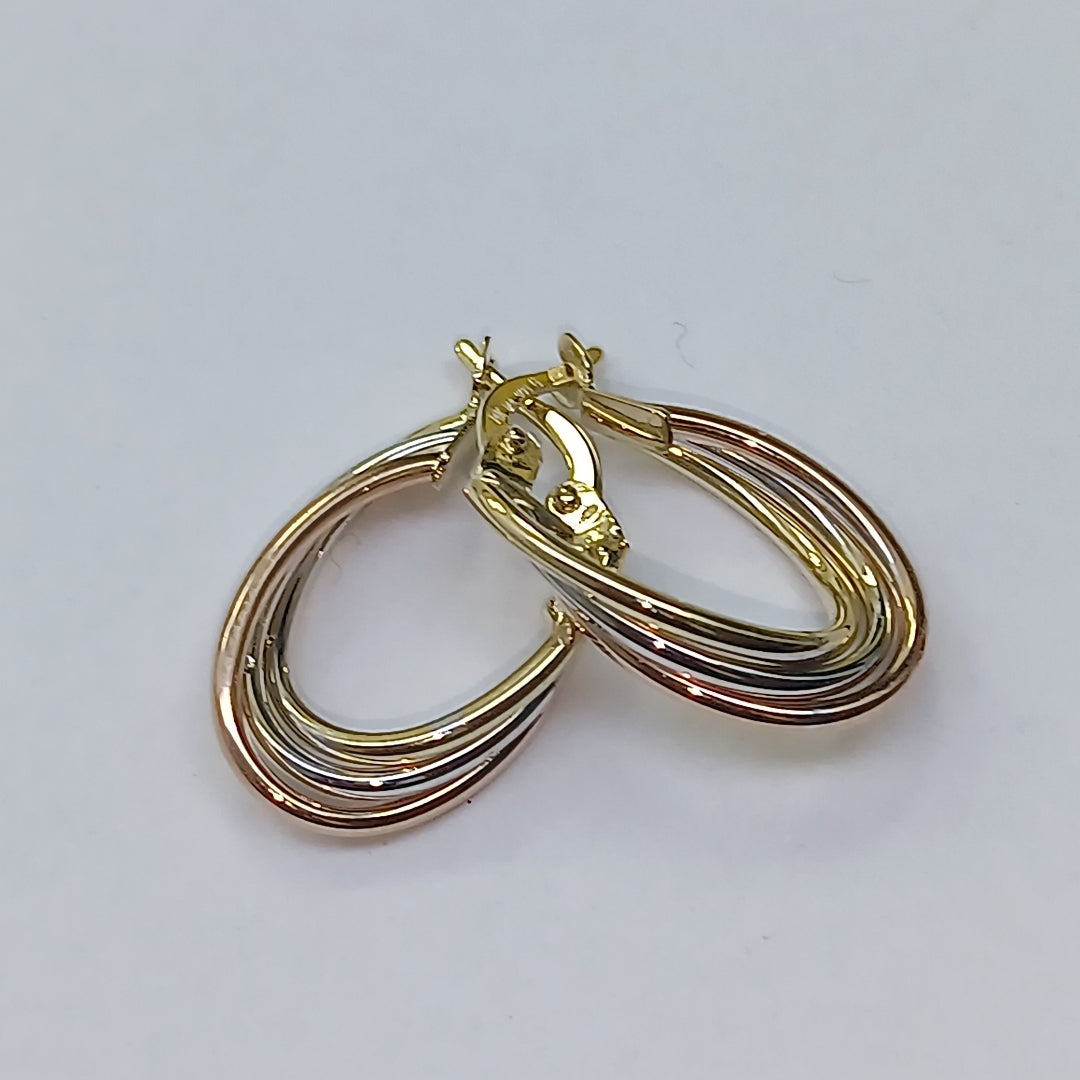 ARRACADAS ORO 14K 1.5 (NUEVO)