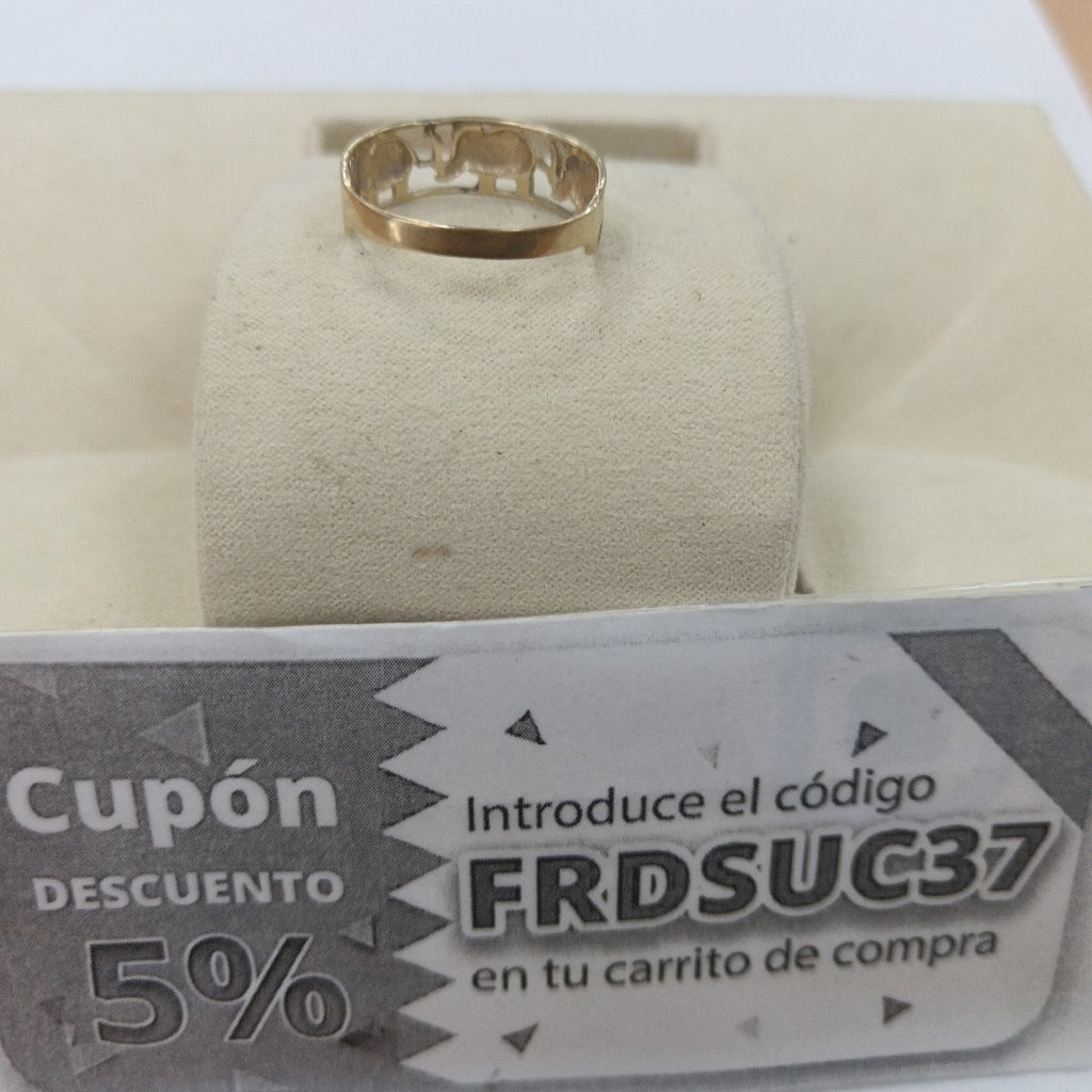 ANILLO ORO 10 K 1.7 GRMS (SEMINUEVO)