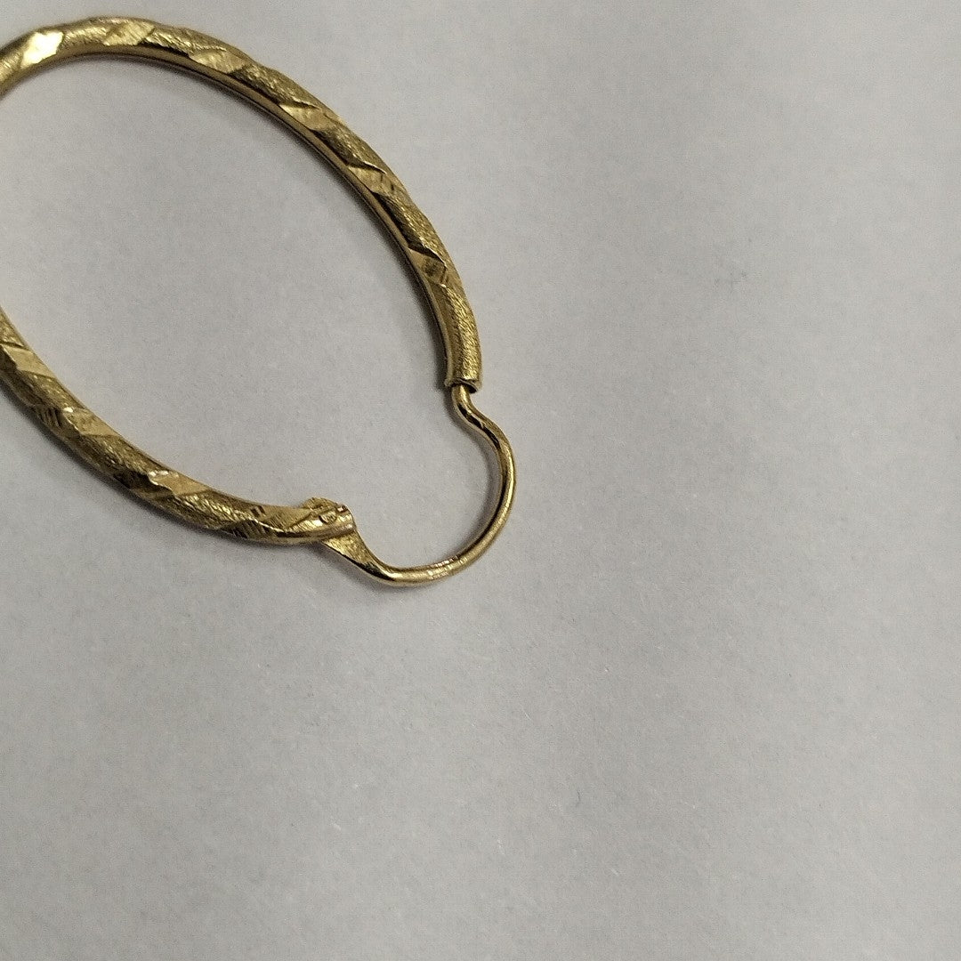ARRACADAS PAR ORO 10 K 1 GRMS (SEMINUEVO)