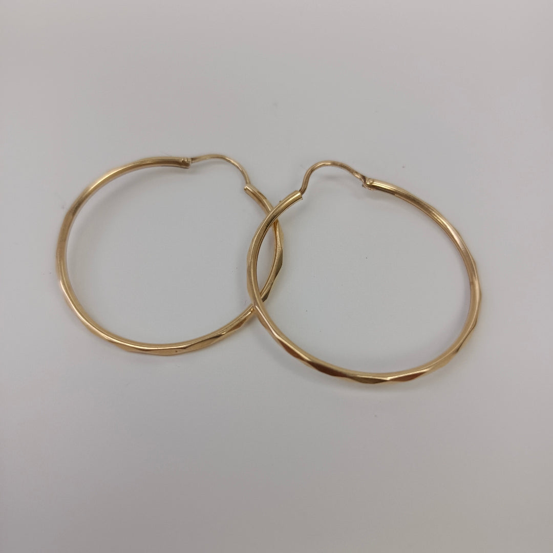 ARRACADAS PAR ORO 14 K 2 GRMS (SEMINUEVO)