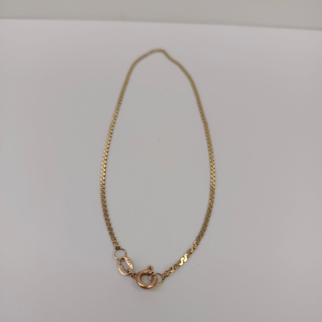 PULSERA ORO 14 K 1,20 GRMS (SEMINUEVO)